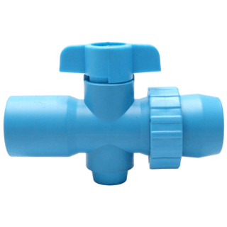 Super Products DLP 48 วาล์วพีวีซี สำหรับเทปน้ำพุ่ง 31 มม. x 3/4 นิ้ว (5 ตัว/แพ็ค)