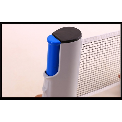 4TEM ตาข่ายโต๊ะปิงปอง รุ่น 6YX008 พับเก็บได้ สีฟ้า-เทา