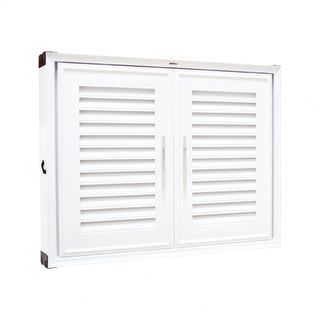 WT บานซิงค์คู่ 85x65CM. GB สีขาว