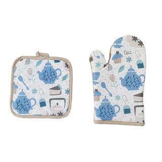 NIBIRU ถุงมือกันร้อนพร้อมที่รอง (แพ็ค 2 ชิ้น) MAYU-O สีส้ม