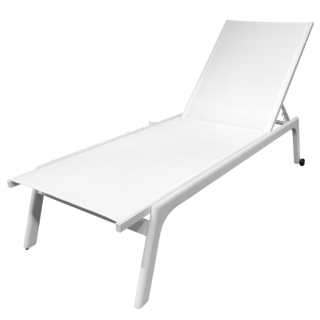 SUMMER SETเตียงริมสระ  Lamai ขนาด 70x200x34 ซม. สีขาว