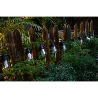 EILON ไฟระย้าตกแต่งเทศกาล โซลาร์เซลล์ 20 หลอด ยาว10เมตร 4W รุ่น ETDC-S14WWDG-10M20D แสงวอร์มไวท์