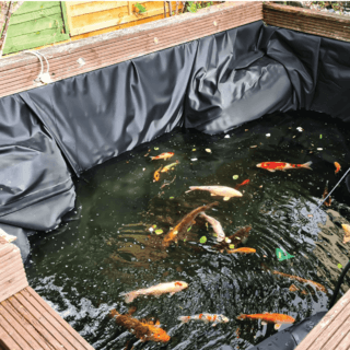 POLLO ผ้าพลาสติกปูบ่อ รุ่นLD73640B ขนาด 3.6M.x40Y. 70ไมครอน สีดำ