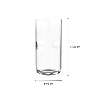 AILO แก้วน้ำดื่ม INFY HI BALL 370 มล. 4ใบ/แพ็ค