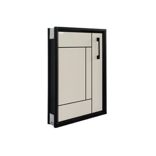 CLOSE บานซิงค์เดี่ยว UPVC LABARIS  ขนาด  44x64 ซม. สีเบจ