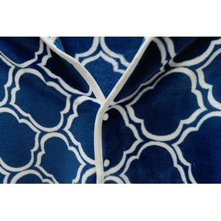 Truffle ผ้าห่ม รุ่น Tama-01 ขนาด 90x152 ซม. สีน้ำเงิน