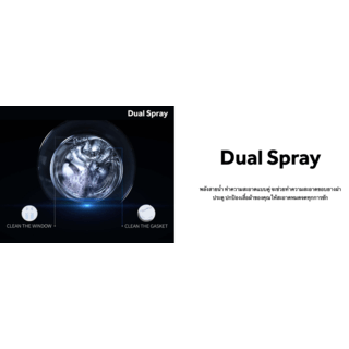 HAIER เครื่องซักผ้าฝาหน้า รุ่น HW150-BP14986ES9 สีดำ