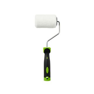 PRO Renovator ลูกกลิ้งทาสีพร้อมด้าม 4นิ้ว (ขนยาว12มม.) รุ่น GBH-RSPR-4 สีขาว