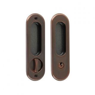 HAFELE มือจับบานเลื่อนตัวจริง ทองแดงรมดำ 499.65.100