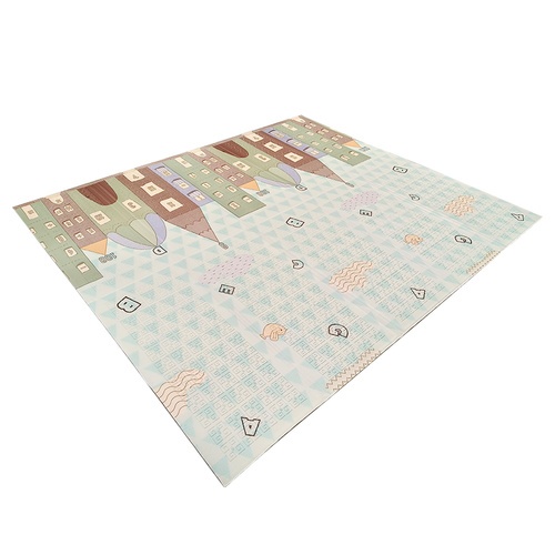 NINO WORLD เสื่อรองคลานพับเก็บได้ รุ่น ST-03 ขนาด 180x200x1 ซม. คละลาย