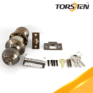 TORSTEN ลูกบิดห้องทั่วไป สเตนเลส-304 รุ่น TTJ587-K304-AC สีทองแดงรมดำ