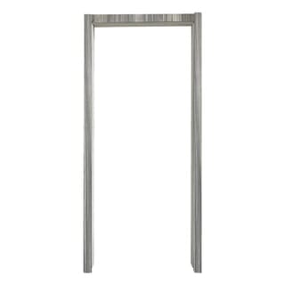 WELLINGTAN วงกบประตูWPC พร้อมซับ รุ่นTCF100A ขนาด 80x200ซม. สีวอลนัลเทา