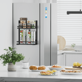 SANE ชั้นวางของติดผนัง 31.5 x 15.43 x 38.84 ซม. HIRONO สีดำ