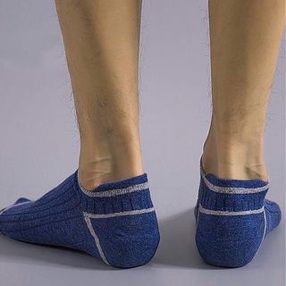 KOJI ถุงเท้าข้อสั้นสายเส้น รุ่นSC12 ขนาด5x20x0.4ซม.คละสี