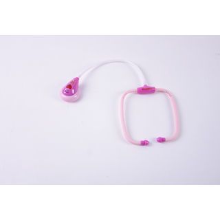 TOYS ชุดของเล่นเครื่องมือทางการแพทย์ (พร้อมไฟ IC) #66001C-16 (26x38x4ซม.) สีชมพู
