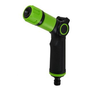 Tree O Plus ปืนฉีดน้ำแบบควบคุมด้วยนิ้วหัวแม่มือปรับ2รูปแบบ รุ่นGLB-623030-0 สีเขียวดำ