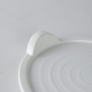 MICRONWARE ถาดรองไมโครเวฟ 5306 สีขาว