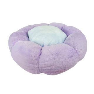 DUDUPETS เบาะนอนสัตว์เลี้ยงกลม รุ่น LOVELY-M ขนาด 50x50x12ซม. สีม่วง