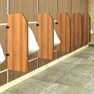 VERNO แผงกั้นโถปัสสาวะ PVC  ขนาด 120x55x1.2ซม. รุ่น BP-01 สีน้ำตาล (½)