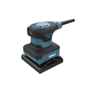 SENIX เครื่องขัดกระดาษทรายไฟฟ้า ขนาด100X115มม. 240W รุ่นPSE2.4-M-EU สีน้ำเงินดำ (สีเหลี่ยมจัตุรัส)