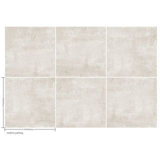 La Arezza กระเบื้องพอร์ซเลน 60X60  Lofta  อิมเพลชชั่น เกรย์  G6007 Matt(4P) Random