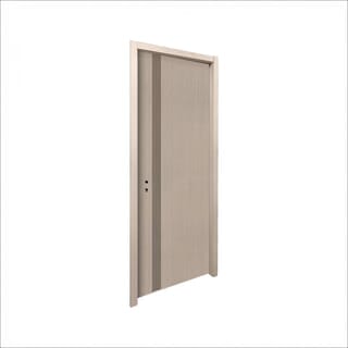 HOLZTUR ชุดประตูปิดผิวเมลามีนพร้อมวงกบ รุ่น GS-SS31 ขนาด 88x216ซม.