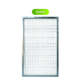 ปืนใหญ่ ประตูรั้วสำเร็จรูปกัลวาไนซ์ ขนาด กว้าง 1.2m. สูง 2.0m.