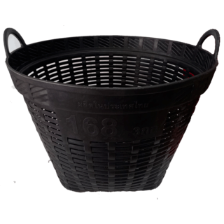 Tree’O เข่งพลาสติกเบอร์ L สีดำ