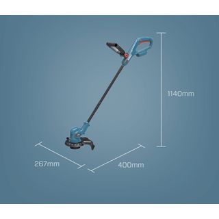 SENIX เครื่องเล็มหญ้าไร้สาย ขนาด260มม. 20V(Max) รุ่นGTX2-L-EU สีน้ำเงินดำ (พร้อมแบตเตอรี่2.5Ah 1ก้อนและแท่นชาร์ต1อัน)
