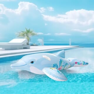 TOYS แพปลาโลมาเป่าลม รุ่น 58535NP ขนาด 175x66x25 ซม.