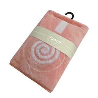 loomi ผ้าขนหนู 70x140 ซม. (27x55 นิ้ว)รุ่น TPDK-01 สีชมพู