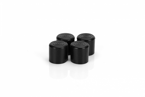 TORSTEN พลาสติกรองขาโต๊ะกลม (สวมนอก) รุ่น 2XY-030-7/8 ขนาด 7 / 8” แพ็ค 4 ชิ้น สีดำ