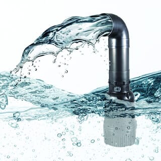 BOYU ปั๊มน้ำบ่อปลา รุ่นSH-3300AE ขนาด209W Qmax33000L/H Hmax3เมตร สีดำ