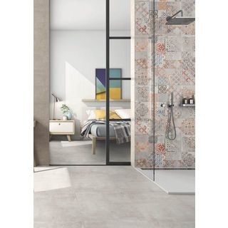 La Arezza กระเบื้องพอร์ซเลน 60X60  Lofta  อิมเพลชชั่น เกรย์  G6007 Matt(4P) Random