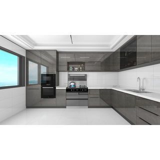 Marbella กระเบื้องเซรามิคปูผนัง 30x60 ซม. Super white J5100 Gloss (9P)
