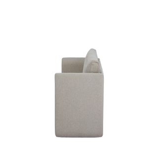 PULITO โซฟาเบดผ้า 2 ที่นั่ง รุ่น COLMAR-LB ขนาด 71x147x77 ซม. สีไลท์เบจ