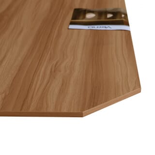VERNO แผงกั้นโถปัสสาวะ PVC  ขนาด 120x55x1.2ซม. รุ่น BP-01 สีน้ำตาล (½)