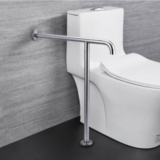 Verno ราวทรงตัวสแตนเลส 304 รูปตัว T รุ่นVN-3270T ขนาด 70x70 ซม. สีแฮร์ไลน์