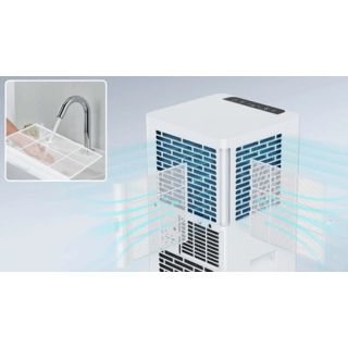 TCL เครื่องปรับอากาศเคลื่อนที่ 7000 BTU รุ่น TAC-07CPA/PSL2 สีขาว