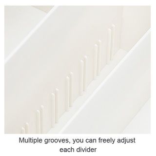 SMITH กล่องเก็บของอเนกระสงค์บนโต๊ะ NORI-DNC01 ขนาด 18.8x26.5x18.0 ซม. สีขาว