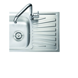 MEX อ่างล้างจาน 1 หลุมมีที่พัก  DSX75