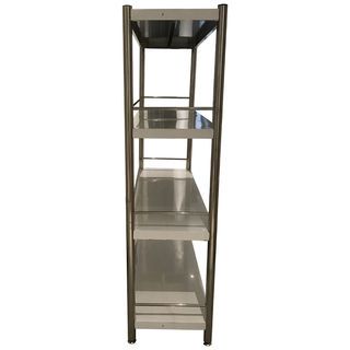 SANE ชั้นวางของอเนกประสงค์สเตนเลส 4 ชั้น 120x40x150 ซม. FORTUNA 