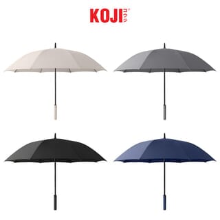 KOJI ร่มยาวด้ามตรง แบบกึ่งอัตโนมัติ 30 นิ้ว 8 ก้าน รุ่น YF-L2021002 ขนาด 130x130x100 ซม. คละสี