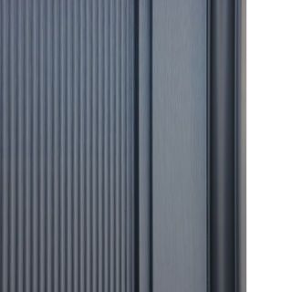 CLOSE บานซิงค์คู่ ABS ขนาด 86x66 ซม. VIVIEN สีบลูโอ๊ค 