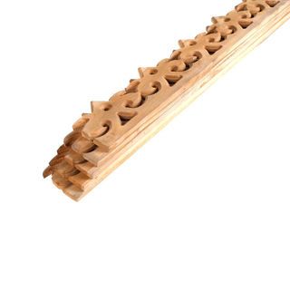 เชิงชายไม้สัก ลายดาว 5x100ซม.