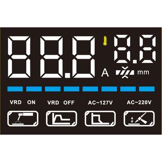 HESSEY ตู้เชื่อม INVERTER-MMA 120แอมป์ (LCD) รุ่น MMA-140I