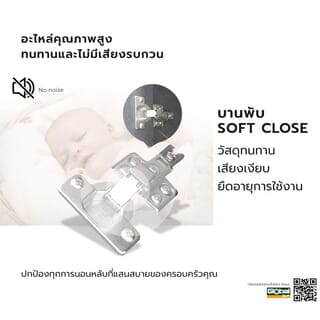 Verno ชุดเคาน์เตอร์อ่างล้างหน้าอะลูมิเนียม พร้อมตู้กระจก 61x47x48 cm. รุ่น กลาเซอร์ 8813-6 สีเทา  (½)