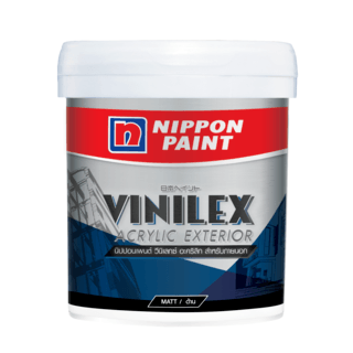 NIPPON สีน้ำอะคริลิกภายนอก วีนิเลกซ์ อะครีลิค ฟิล์มด้าน เบส A 2.5 กล.