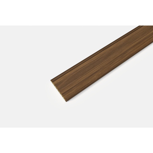 GREAT WOOD ไม้บัวพื้น PVCJF209 80x14x2900มม. สีทีค