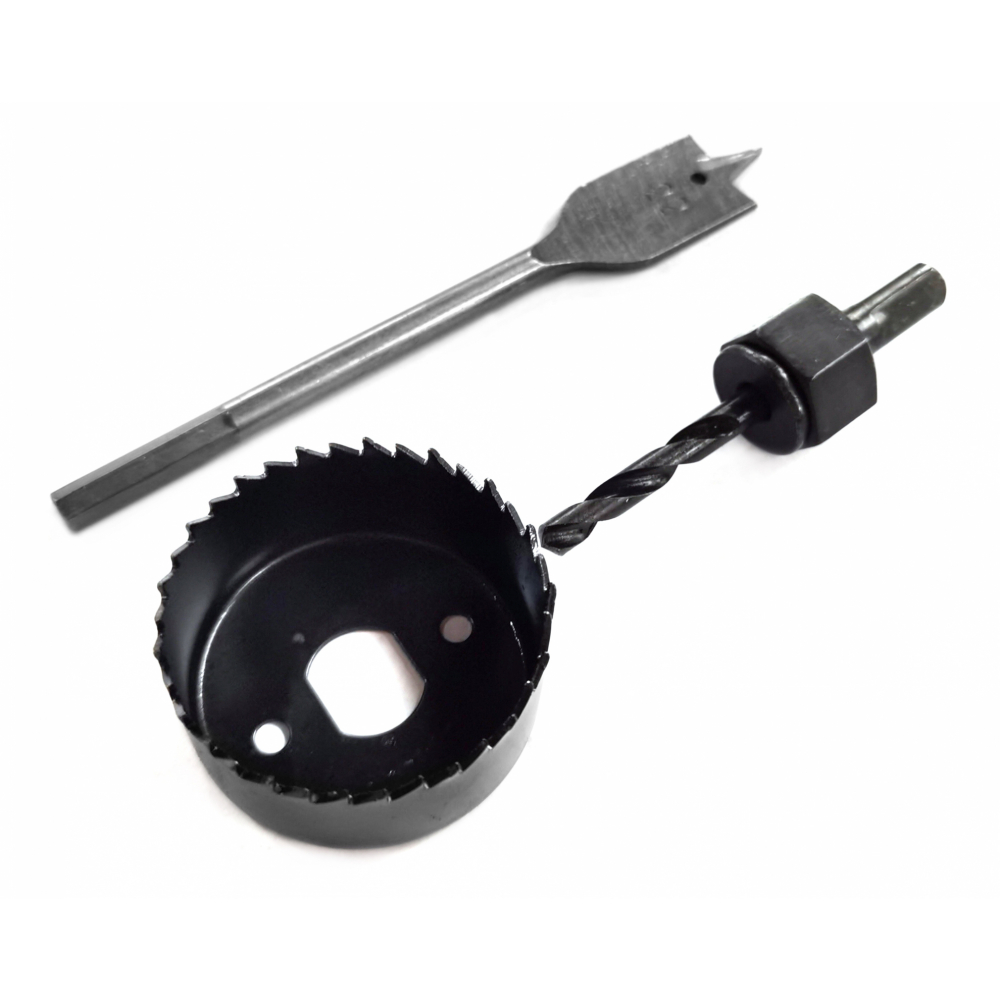 BISON ชุดโฮลซอว์เจาะลูกบิด 3 ชิ้น รุ่น  DTHS872